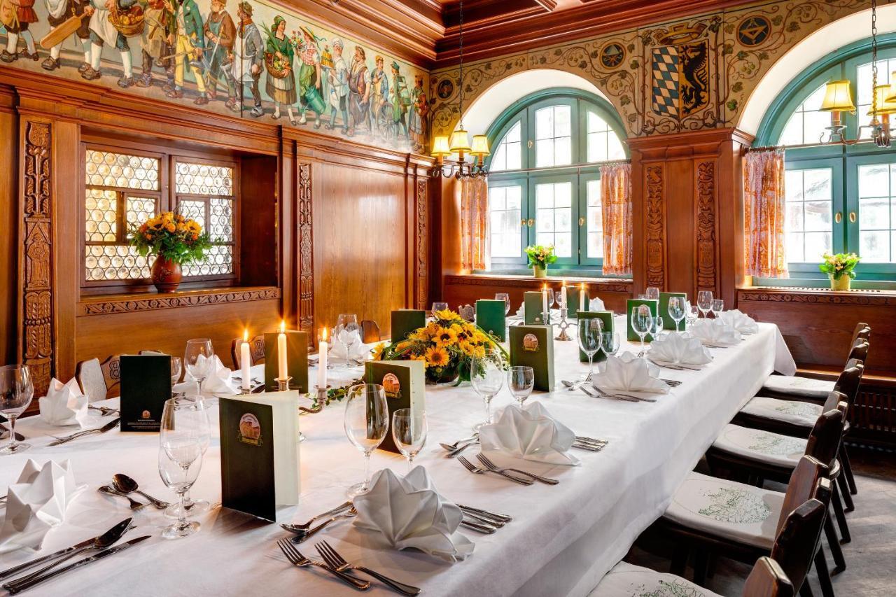 Brauereigasthof/Hotel Buergerbraeu Bad Reichenhall Bagian luar foto